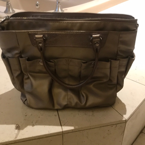 MZ Wallace Handbags - MZ Wallace tan metallic purse
